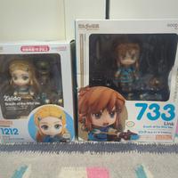 Lotto Nendoroid principessa Zelda e Link botw