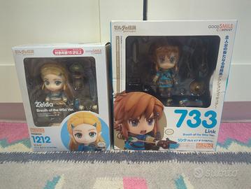 Lotto Nendoroid principessa Zelda e Link botw