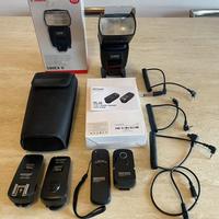 Flash Canon Speedlite 580ex ii Originale e trigger