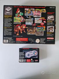 Super Nintendo SNES boxata rarita