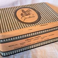 Scatola Latta Godiva  (Lady) Chocolatier anni 60