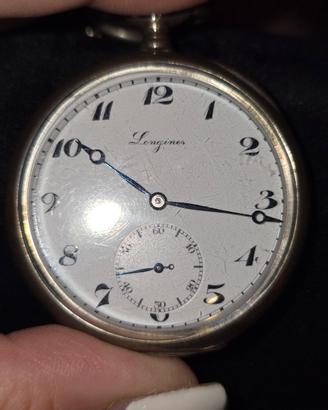 Orologio da tasca LONGINES 1922 in Argento 800 