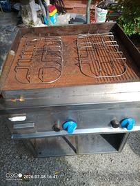 piastra a gas professionale 