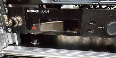 Radiicrofono Shure SLXD2 Ricevitore SLX4 beta58a