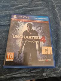 uncharted 4 originale per ps4 funzionante. 