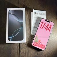 Apple Iphone 16 pro max, 256 gb, bianco