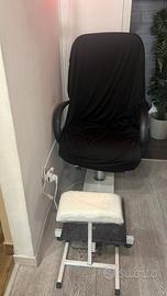 poltrona per l'estetica 