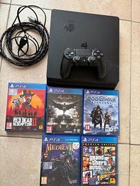 PlayStation 4 con giochi
