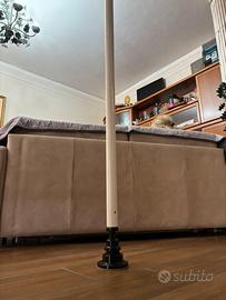 Palo ThePole QuickSpin GeckoGrip Bianco Lucido SSH