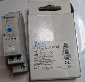 Relè mutifunzione FINDER 80.01.0.240.0000 - 3 PEZZ