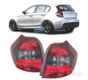 FANALI BMW E81 E87 04-07 ROSSO AFFUMICATO