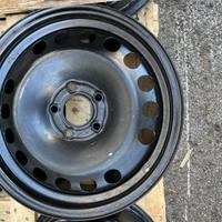 1 - CERCHIO IN LAMIERA OPEL 6,5X16 5X110 ET37 CB 6