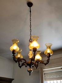 Lampadario vintage a sospensione