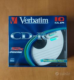 Verbatim CD-R 10pack slim