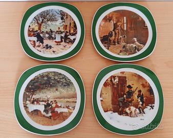 SCHONWALD Germany n. 4 piatti quattro stagioni