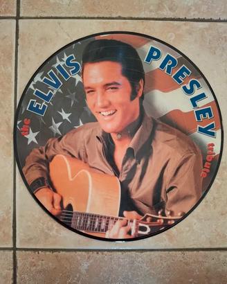 Vinile LP Picture disc Elvis Presley tribute