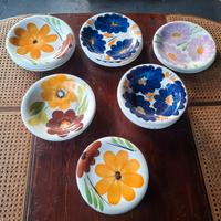 Set Di Piatti In Ceramica Regina, Italy, Anni 60'.