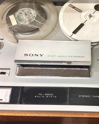 REGISTRATORE A BOBINA SONY TC5600 DA TESTARE!LEGGI