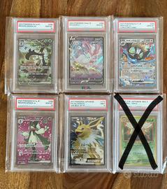 RIBASSO - Collezione carte Pokemon PSA originali