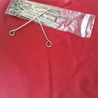 30 Spiedini Acciaio Inox 15cm – BBQ / Arrosticini