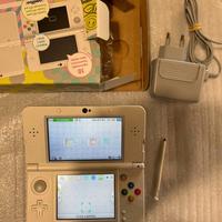New Nintendo 3DS Dual IPS Bianca Completa RARA
