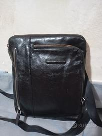 borsello Piquadro nero in pelle 