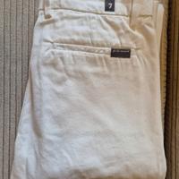 7 for all MANKIND slimmy chino cachemire uomo