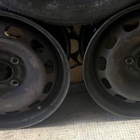 4 Cerchi in ferro ford fiesta II serie