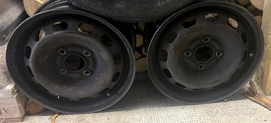 4 Cerchi in ferro ford fiesta II serie