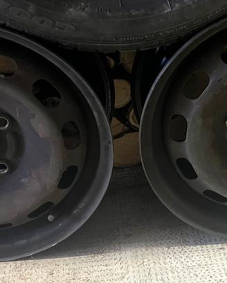 4 Cerchi in ferro ford fiesta II serie