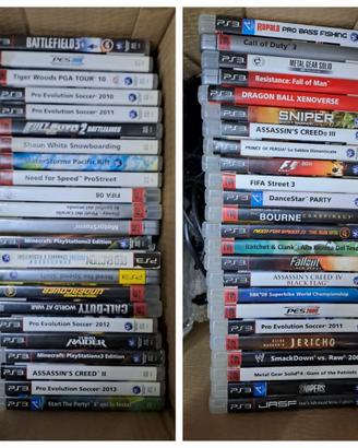Giochi PS3 +move completo