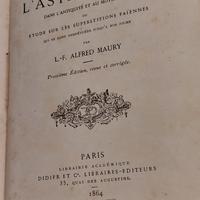 Libro MAGIE ET  L'ASTROLOGIE 1864  in francese