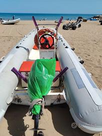  gommone 4 m rh400 con tubolari già cambiati