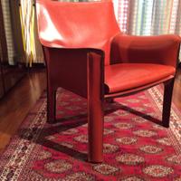 Divanetto e 2 poltrone CAB Bellini per cassina