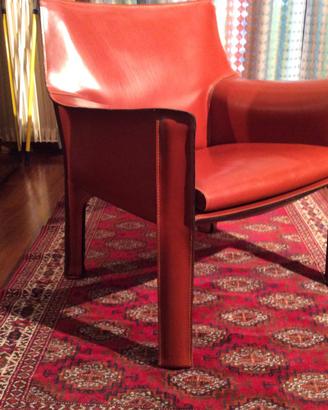 Divanetto e 2 poltrone CAB Bellini per cassina