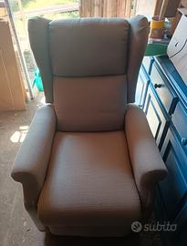 Poltrona elettrica relax alza persona 