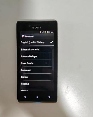 Sony xperia J ST26i