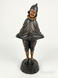 Statua di bronzo antica Demétre H. Chiparus Art Dé