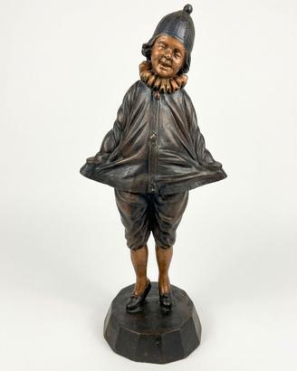 Statua di bronzo antica Demétre H. Chiparus Art Dé