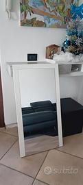 Specchio NUOVO con cornice bianco apaco