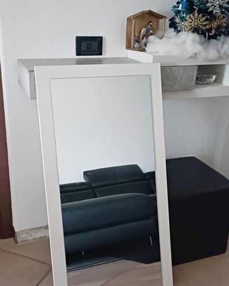 Specchio NUOVO con cornice bianco apaco