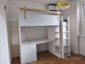 Letto a soppalco IKEA SMÅSTAD