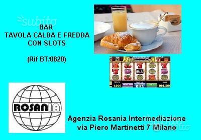 Bar tavola calda e fredda con slots (rif BT/0820)