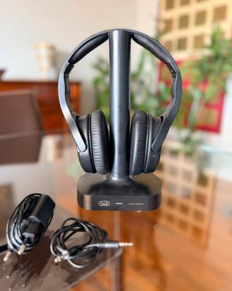 Cuffie Wireless TV con Base di Ricarica