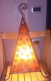 lampade orientali in pelle