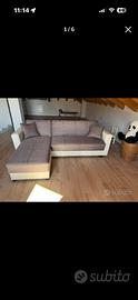 Divano letto angolare
