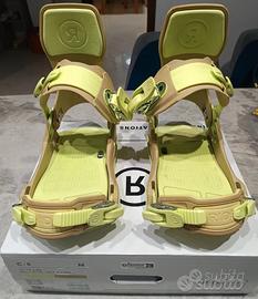Attacchi snowboard RIDE C6 taglia M (37-43)

