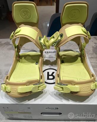 Attacchi snowboard RIDE C6 taglia M (37-43)
