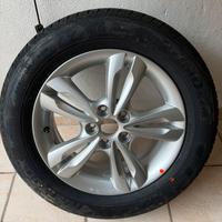 Cerchio 17 + gomma estiva nuova