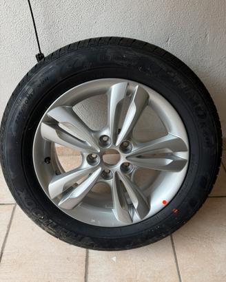 Cerchio 17 + gomma estiva nuova